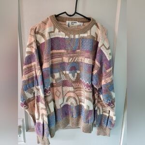 Vintage London Fog sweater Coogi influenced